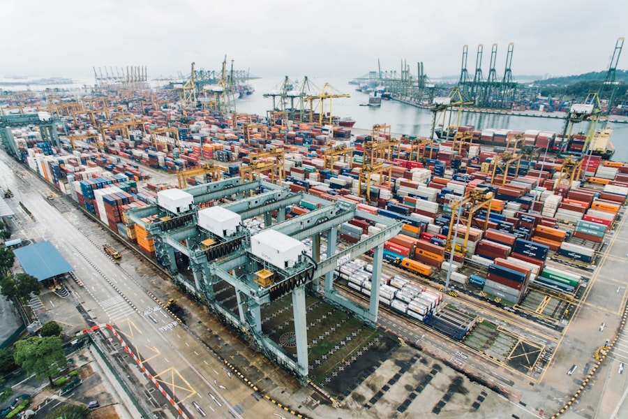 Containers at the Port of LA / Long Beach