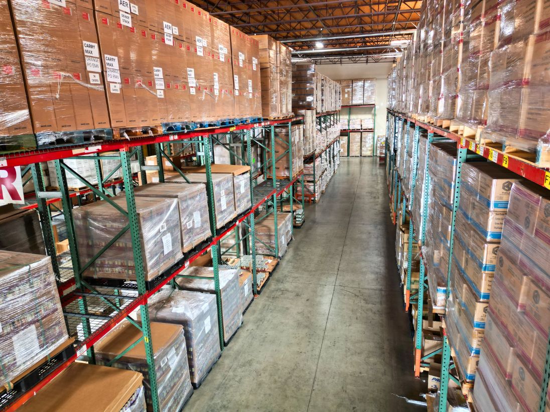 Worldcraft Logistics warehouse in Union City, California