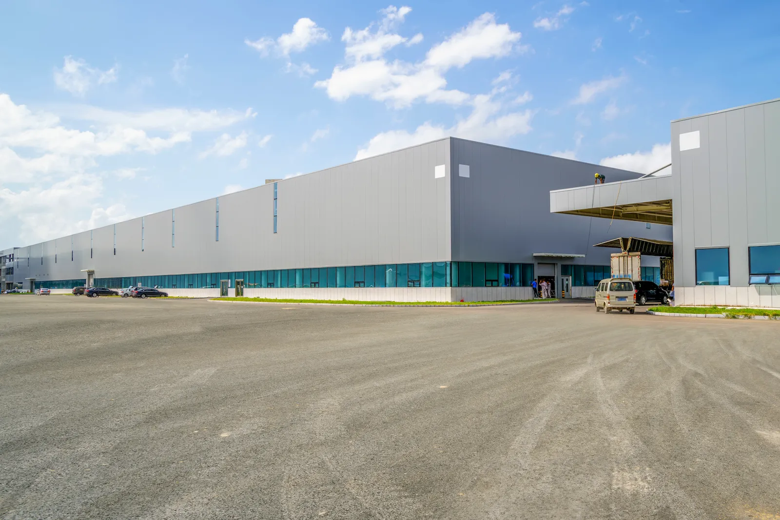 Ontario warehouse exterior view