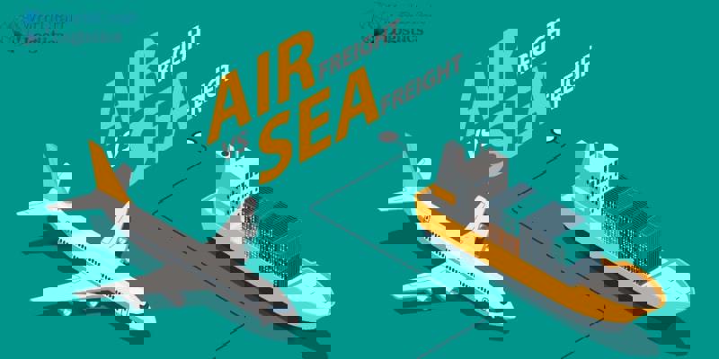 Is air freight more affordable than sea freight?