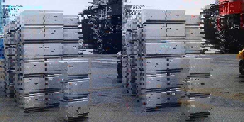Break bulk cargo unloading