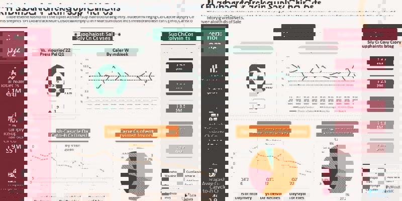Dashboard of Supply Chain Costs
