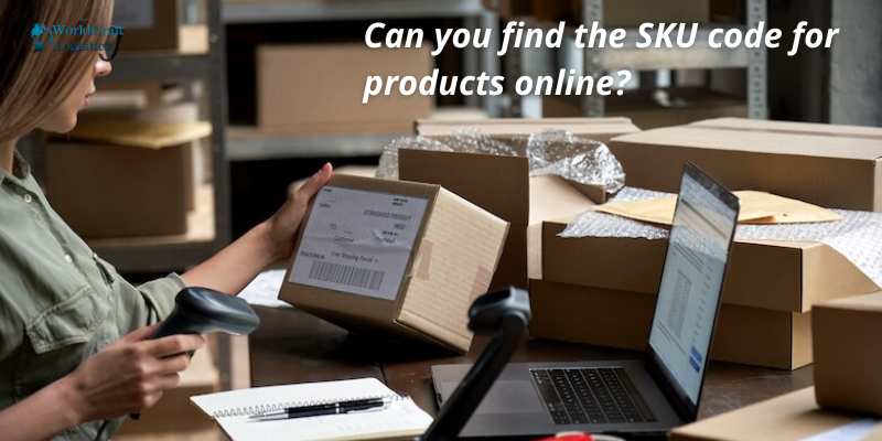 Can you find the SKU code for products online?