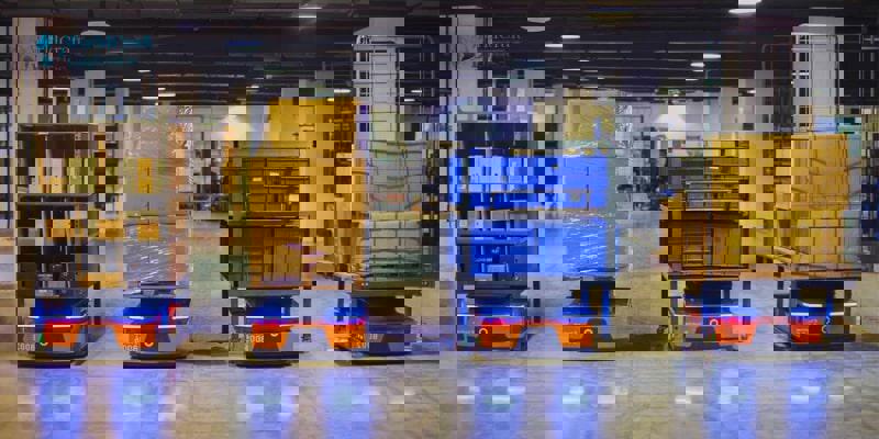 Robots in warehouses