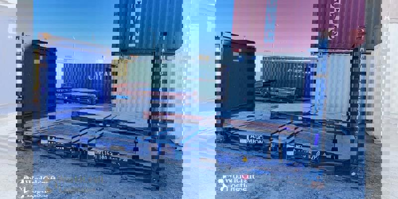 20ft Flat-Rack Container