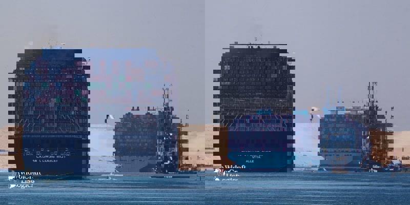 Major impact on shipping in the Red Sea region
