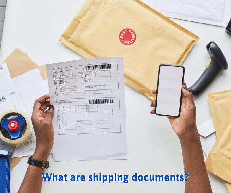 What are shipping documents?