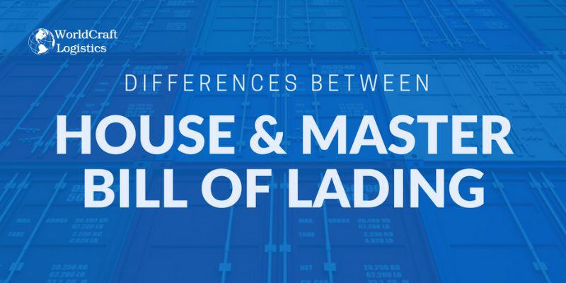An Example of a House Bill of Lading and a Master Bill of Lading