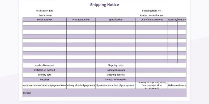 What is an Arrival Notice in Shipping