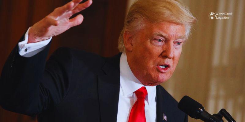 Former President D.Trump announced to impose high tariffs on China if he is re-elected