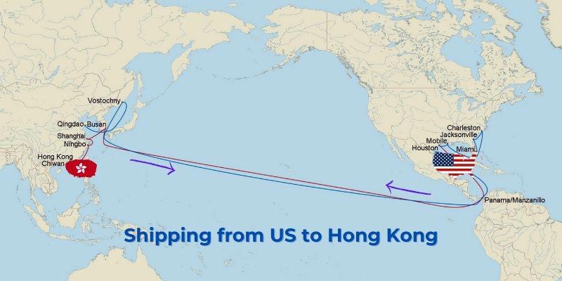 Shipping from US to Hong Kong