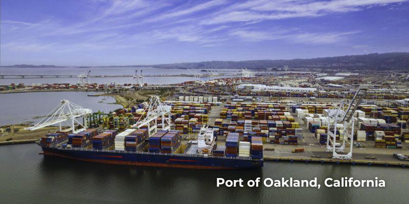 Port of Oakland, California 