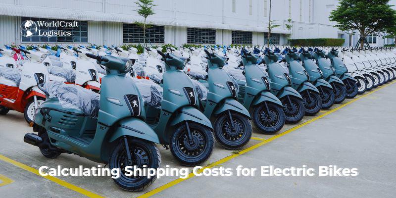 Calculating Shipping Costs for Electric Bikes