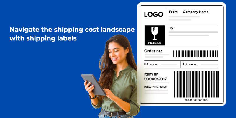 Navigate the shipping cost landscape with shipping labels
