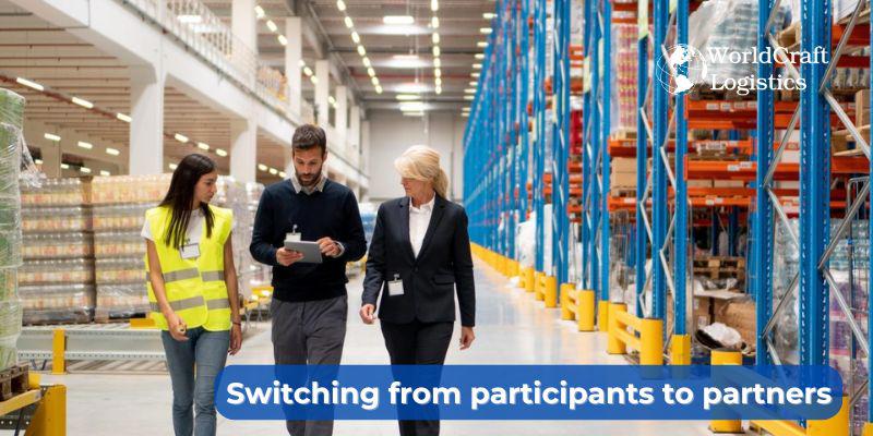 Switching from participants to partners