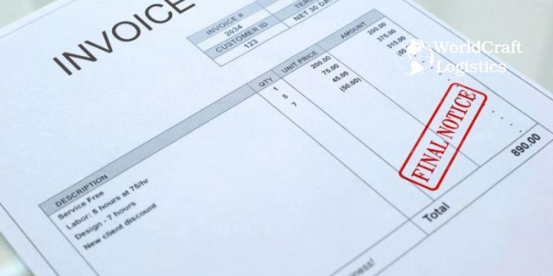Commercial invoice