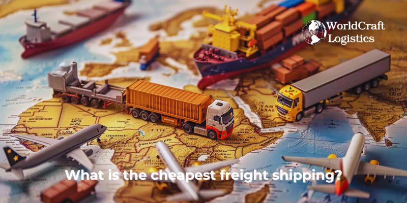 What is the cheapest freight shipping?