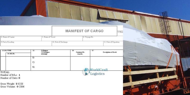  Shipping manifest of out-of-gauge