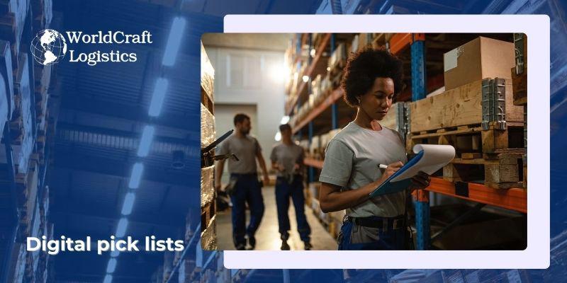 Digital pick lists