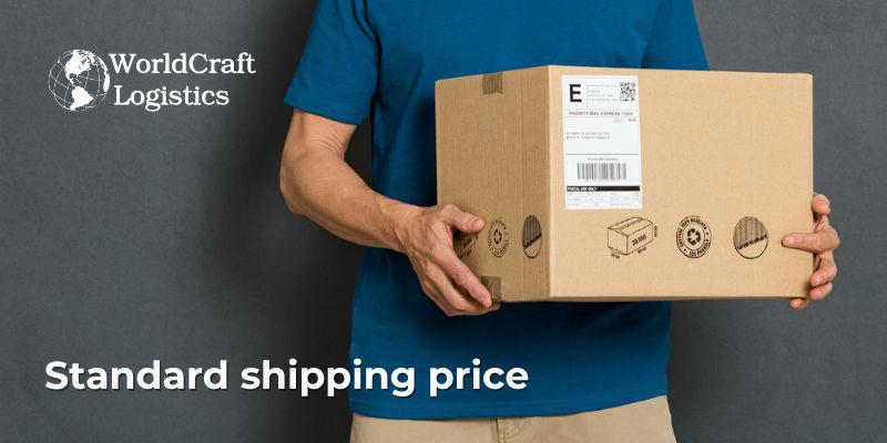 Standard shipping price list