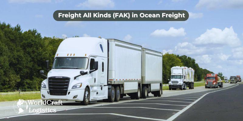 Freight All Kinds (FAK) in Ocean Freight