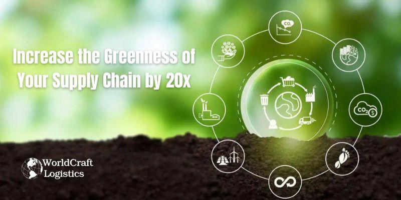 Increase the Greenness of Your Supply Chain by 20x