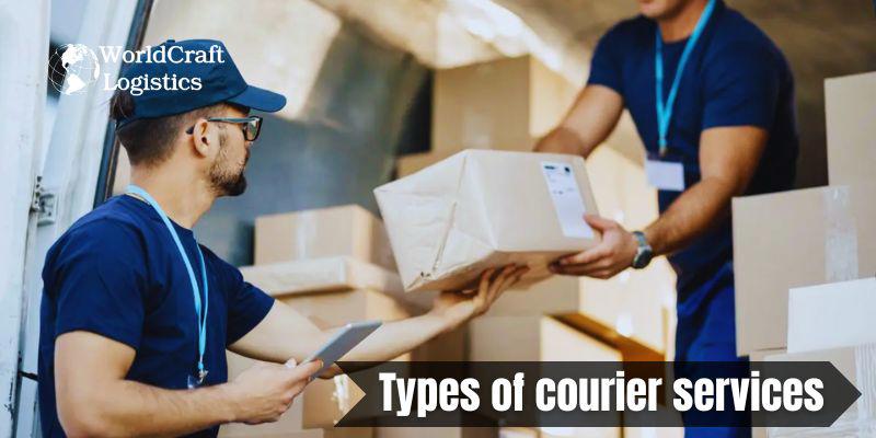 Types of courier services
