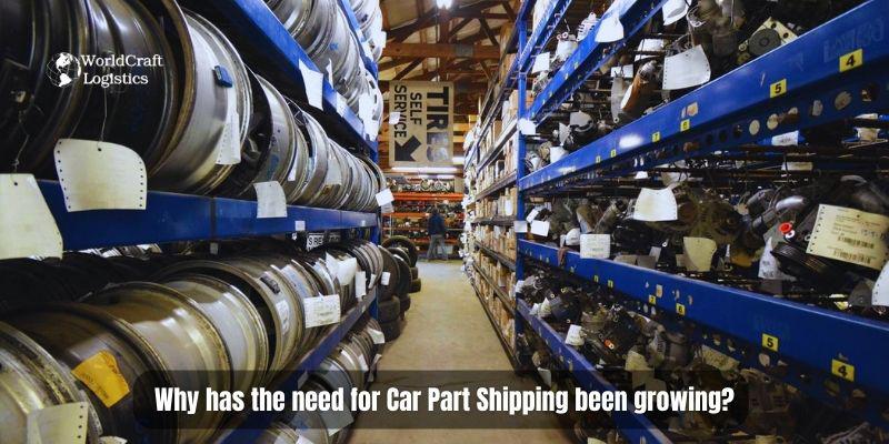 Why has the need for Car Part Shipping been growing?