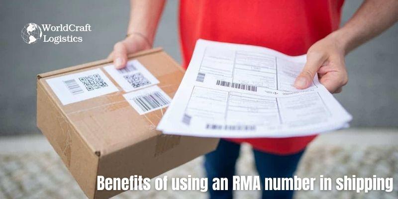 Benefits of using an RMA number in shipping