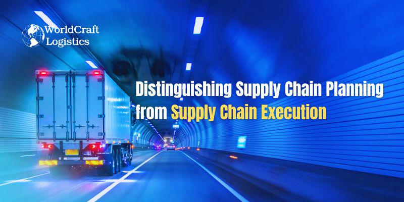 Distinguishing Supply Chain Planning from Supply Chain Execution