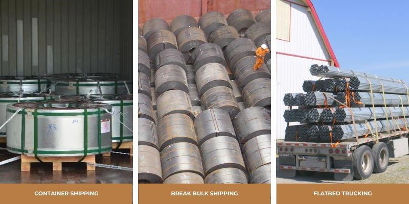 Common Methods of Steel Shipping - 1