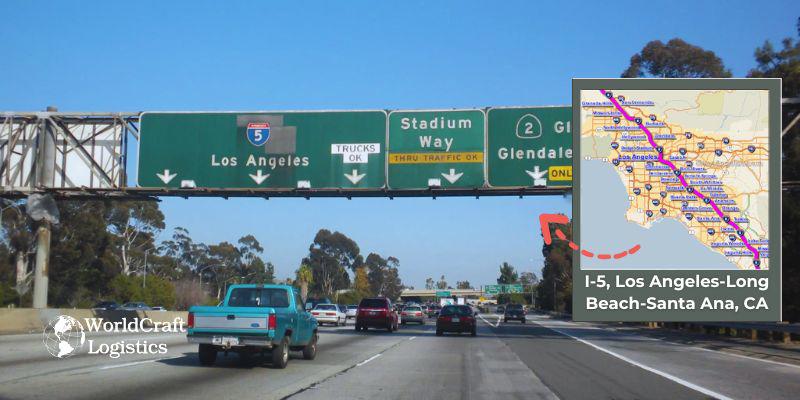 I-5, Los Angeles-Long Beach-Santa Ana, CA
