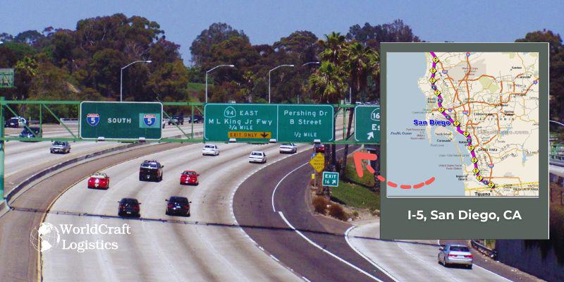 I-5, San Diego, CA