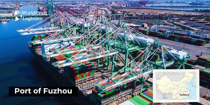 Port of Fuzhou China