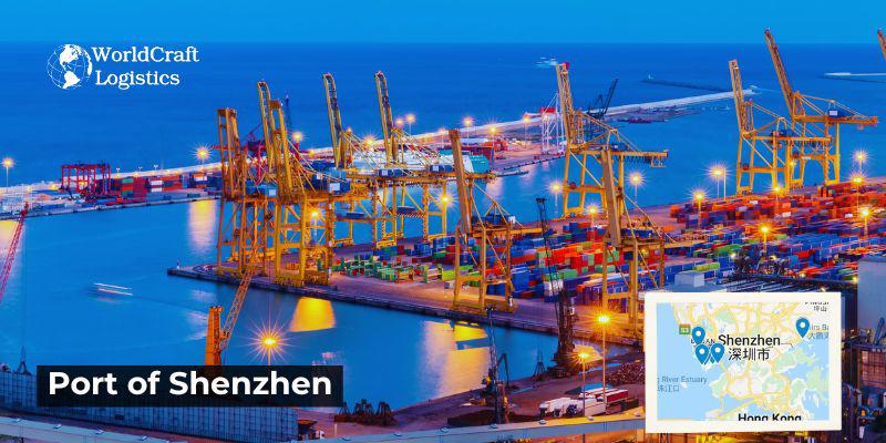 Port of Shenzhen China