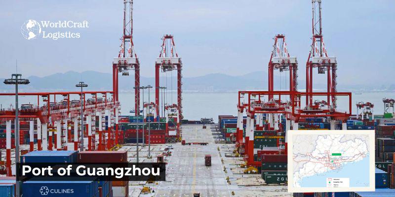 Port of Guangzhou China