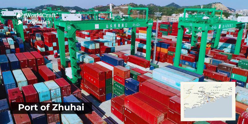 Port of Zhuhai China