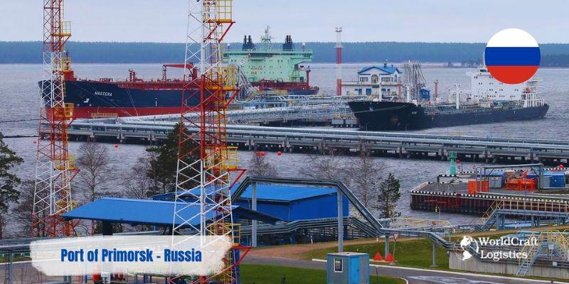 Port of Primorsk, Russia