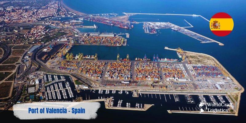 Port of Valencia, Spain