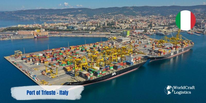 Port of Trieste, Italy