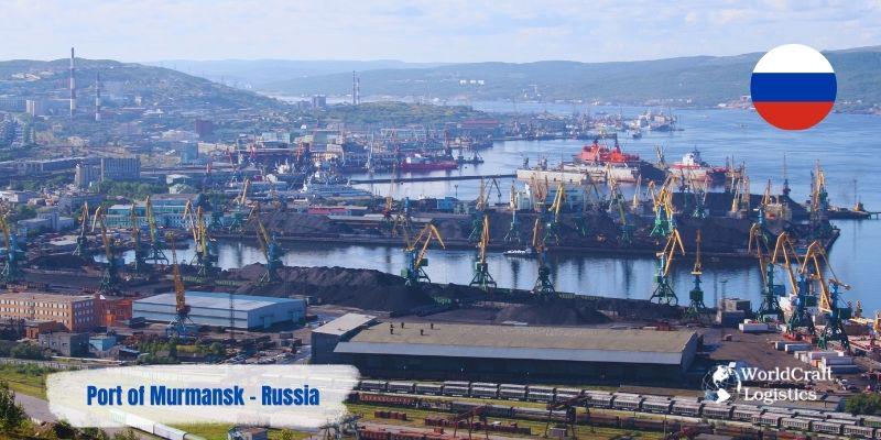 Port of Murmansk, Russia