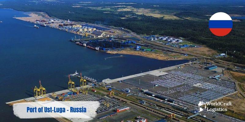 Port of Ust-Luga, Russia