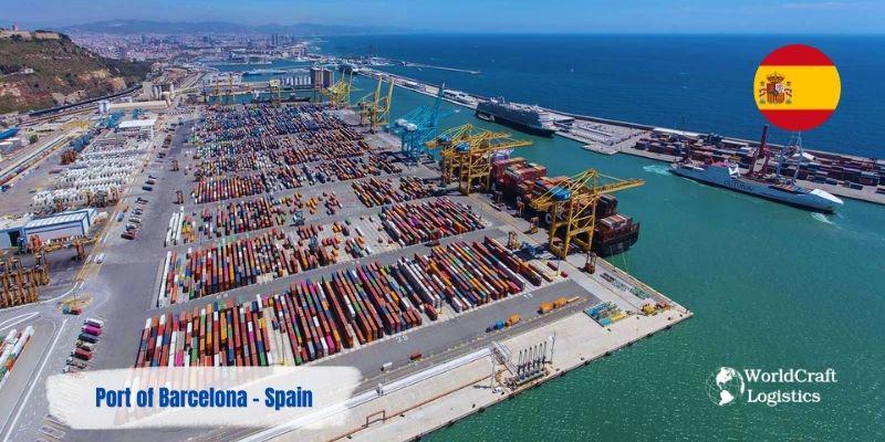 Port of Barcelona, Spain