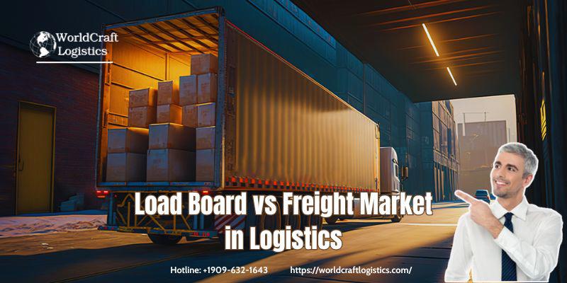 Load Board vs Freight Market in Logistics