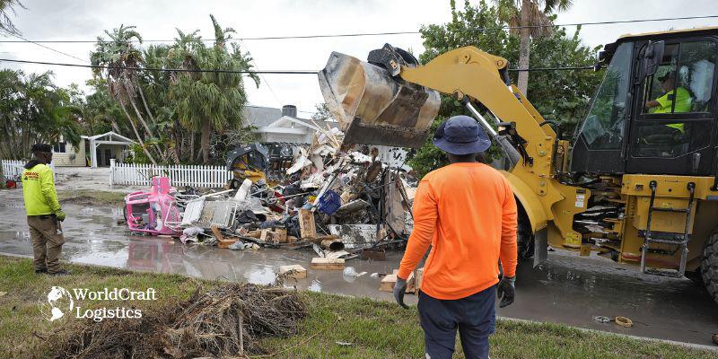 Test of consecutive hurricanes Recovery efforts in Florida while Milton heads for the Gulf Coast