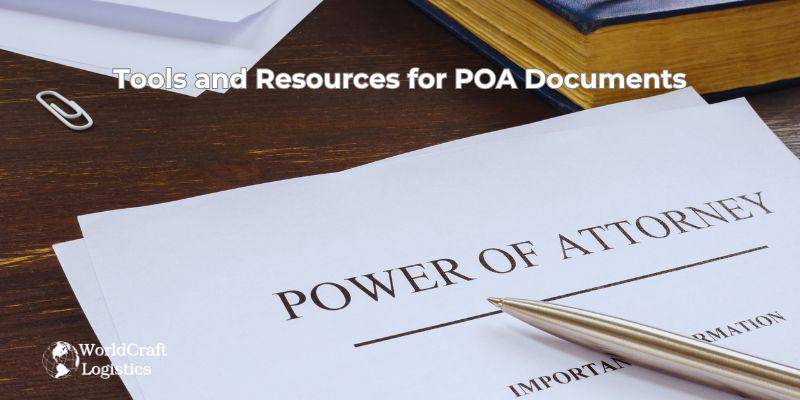 Tools and Resources for POA Documents