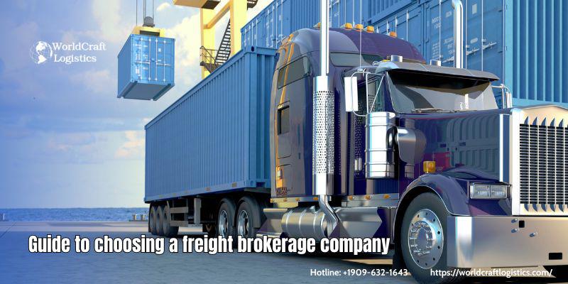 Guide to choosing a freight brokerage company