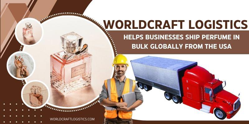 Worldcraft Logistics helps businesses ship perfume in bulk globally from the USA