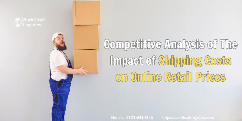 Competitive Analysis of The Impact of Shipping Costs on Online Retail Prices