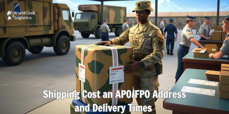 Shipping Cost an APO/FPO Address and Delivery Times 